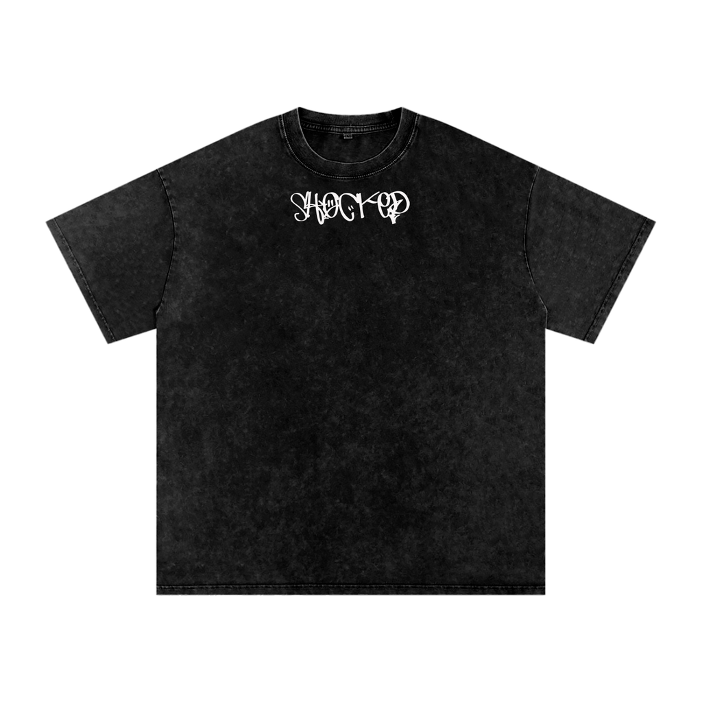 Shocked Moto Snow Washed Tee
