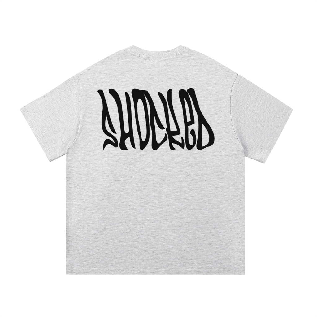 Shocked Moto White Tee