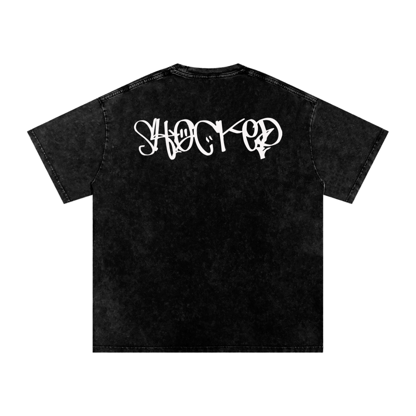 Shocked Moto Snow Washed Tee Style 1